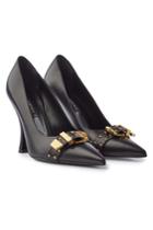 Versace Versace Leather Pumps With Studs