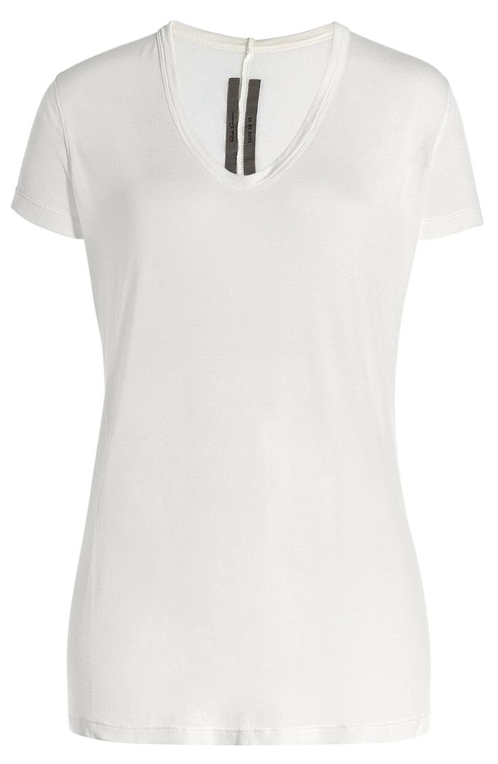 Rick Owens U Neck Jersey T-shirt