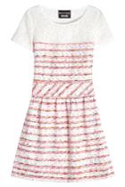 Boutique Moschino Boutique Moschino Dress With Bouclé Skirt
