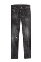 Dsquared2 Dsquared2 Distressed Cropped Jeans - None