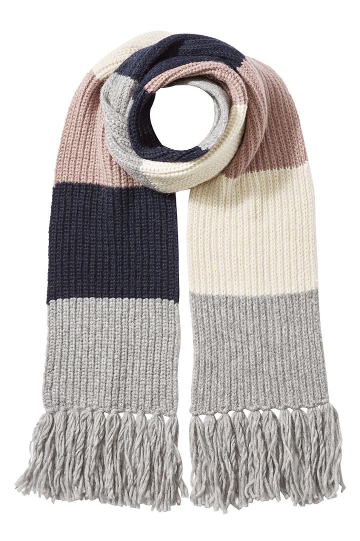 Closed Closed Alpaca-wool Colorblock Scarf