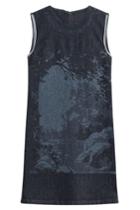 Victoria, Victoria Beckham Victoria, Victoria Beckham Denim Shift Dress - Blue