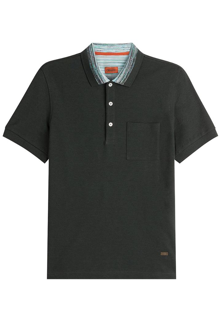 Missoni Missoni Cotton Polo Shirt - Green