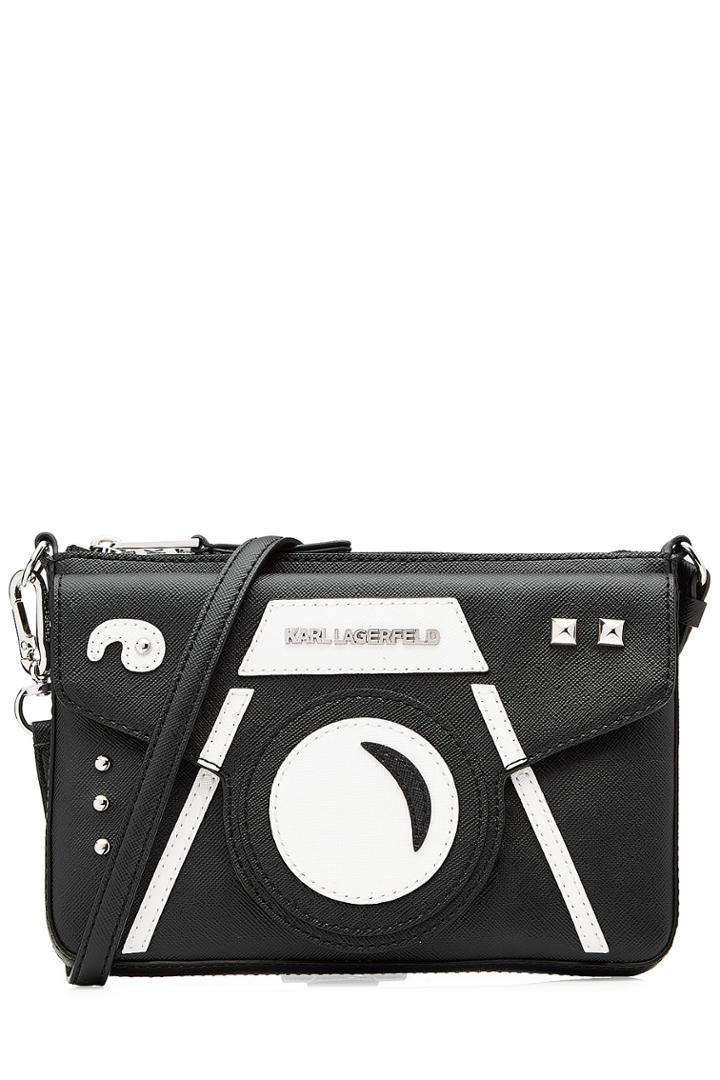 Karl Lagerfeld Karl Lagerfeld Camera Shoulder Bag - Black