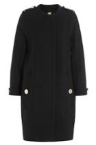 Burberry Brit Burberry Brit Wool Coat With Cashmere - Black