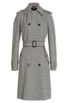 Ralph Lauren Black Label Ralph Lauren Black Label Printed Wool Trench Coat - Multicolored