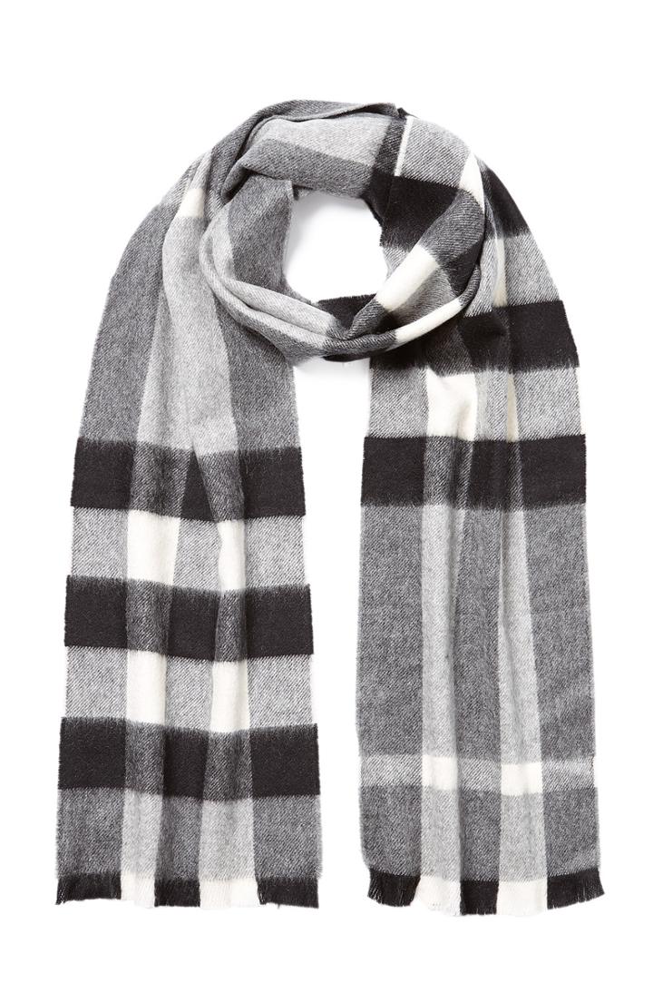 Burberry Shoes & Accessories Check Cashmere Scarf