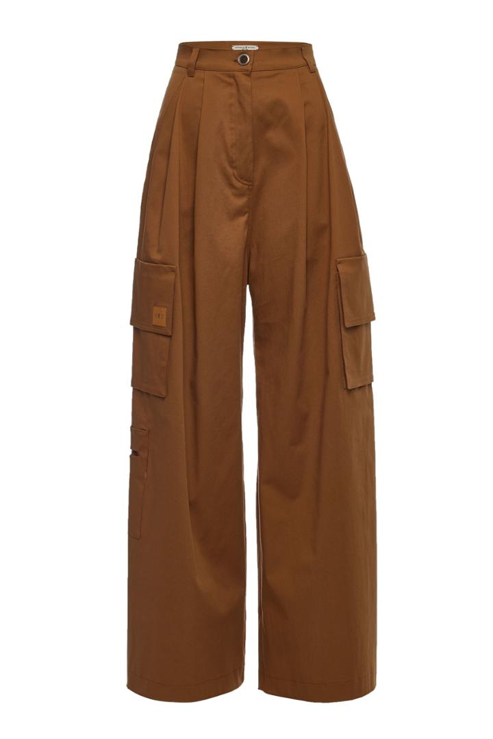 Natasha Zinko Natasha Zinko Wide-leg Cotton Pants