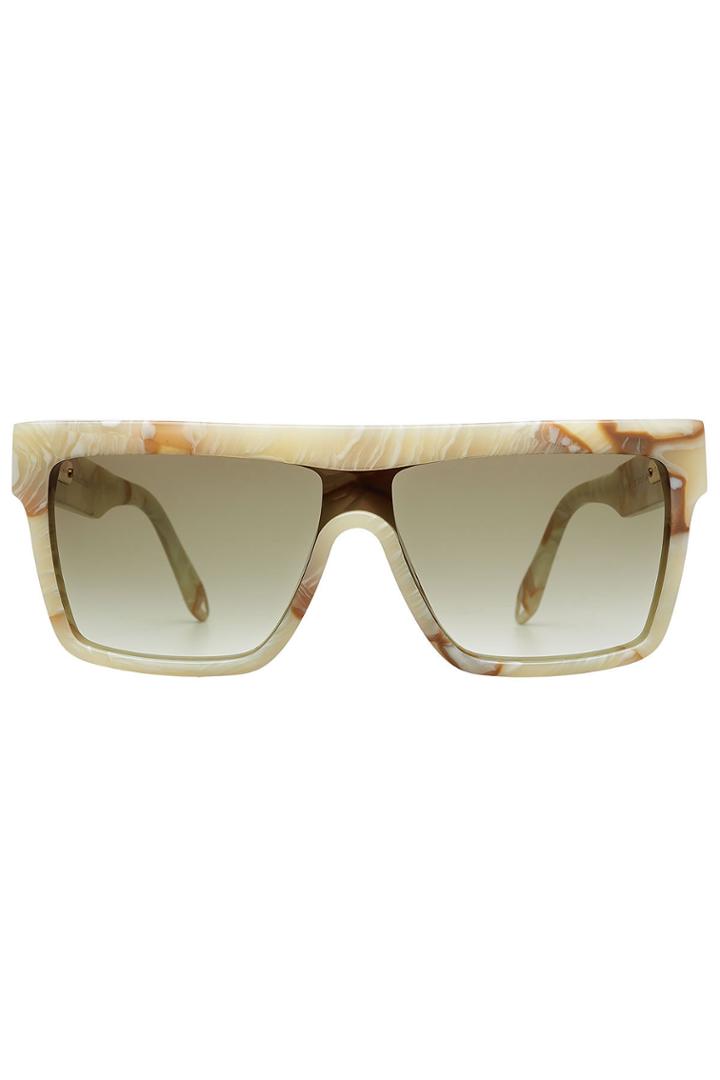 Victoria Beckham Victoria Beckham Flat Top Visor Sunglasses