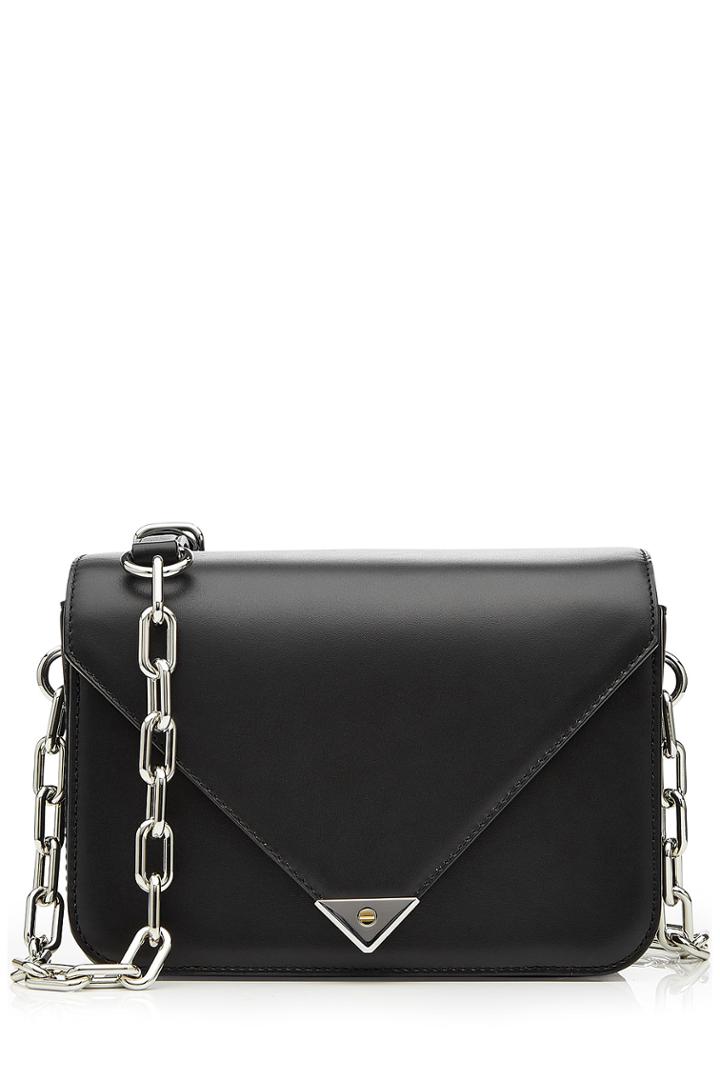 Alexander Wang Alexander Wang Leather Prisma Shoulder Bag - Black