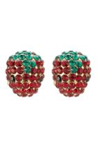 Marc Jacobs Marc Jacobs Strawberry Stud Earrings - Multicolored