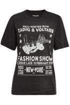 Zadig & Voltaire Zadig & Voltaire Tomias Printed Cotton T-shirt