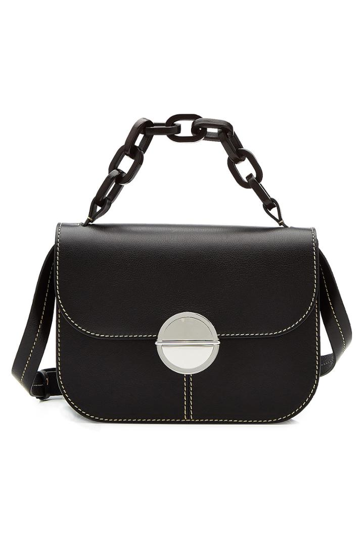 Marni Marni Tuk Leather Shoulder Bag