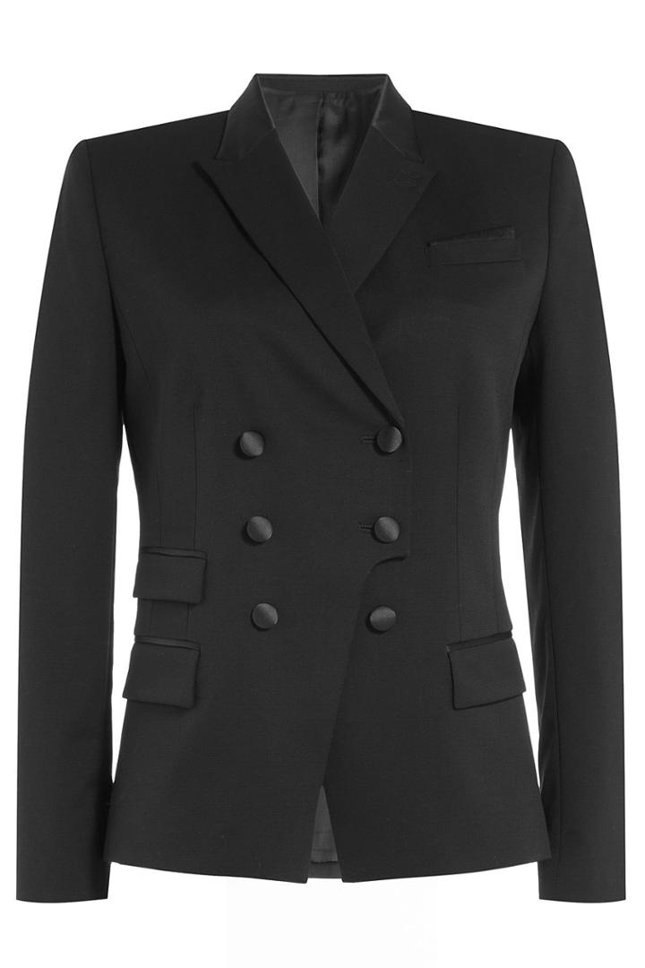 The Kooples The Kooples Wool Double Breasted Blazer - None