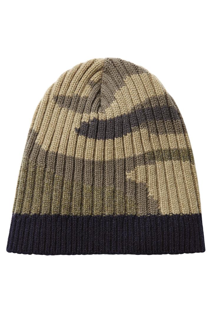 Valentino Valentino Wool-cashmere Camouflage Hat - Green