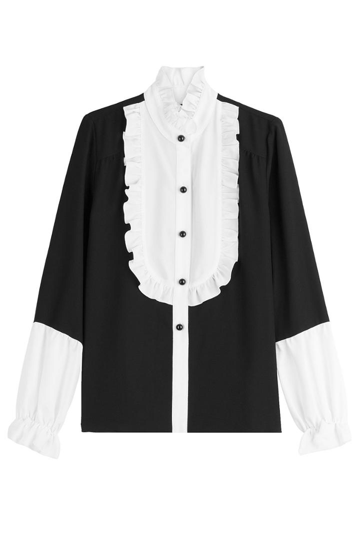 Anna Sui Anna Sui Blouse With Ruffled Bib
