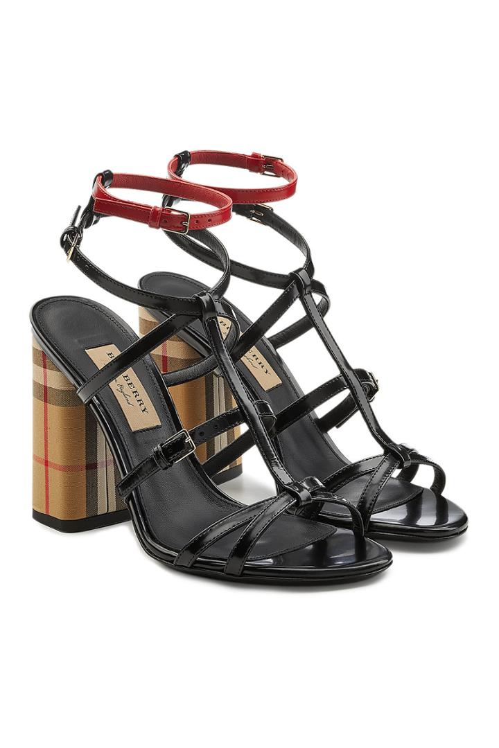 Burberry Burberry Anthea Leather Sandals