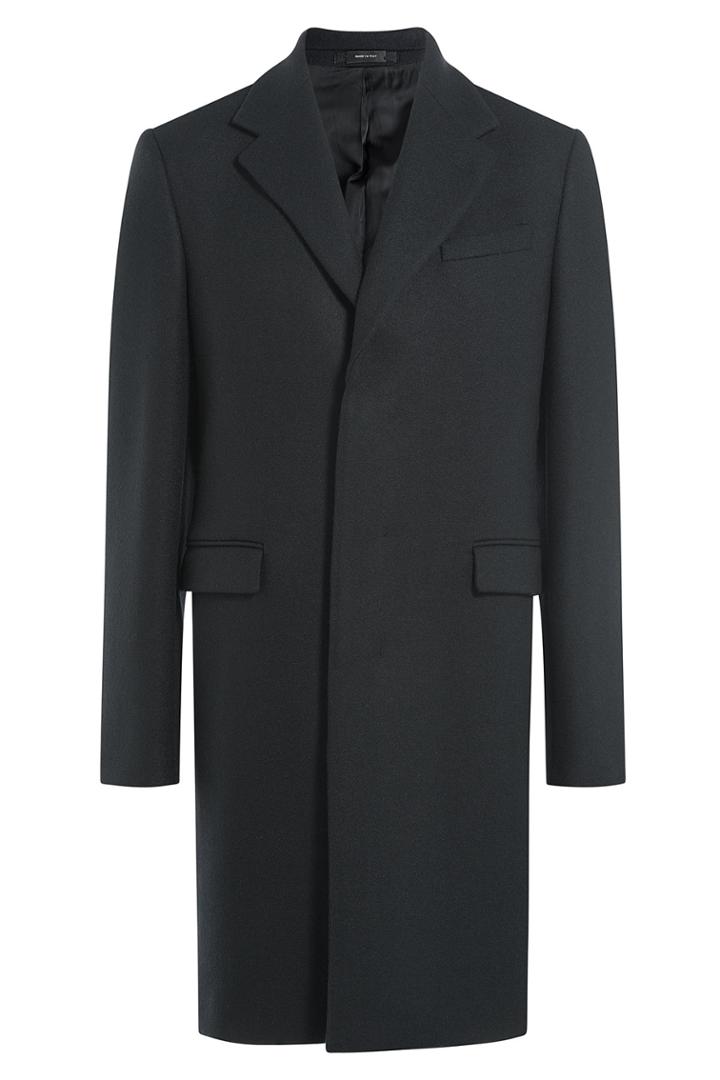 Jil Sander Jil Sander Coat With Wool, Alpaca And Mohair - Blue