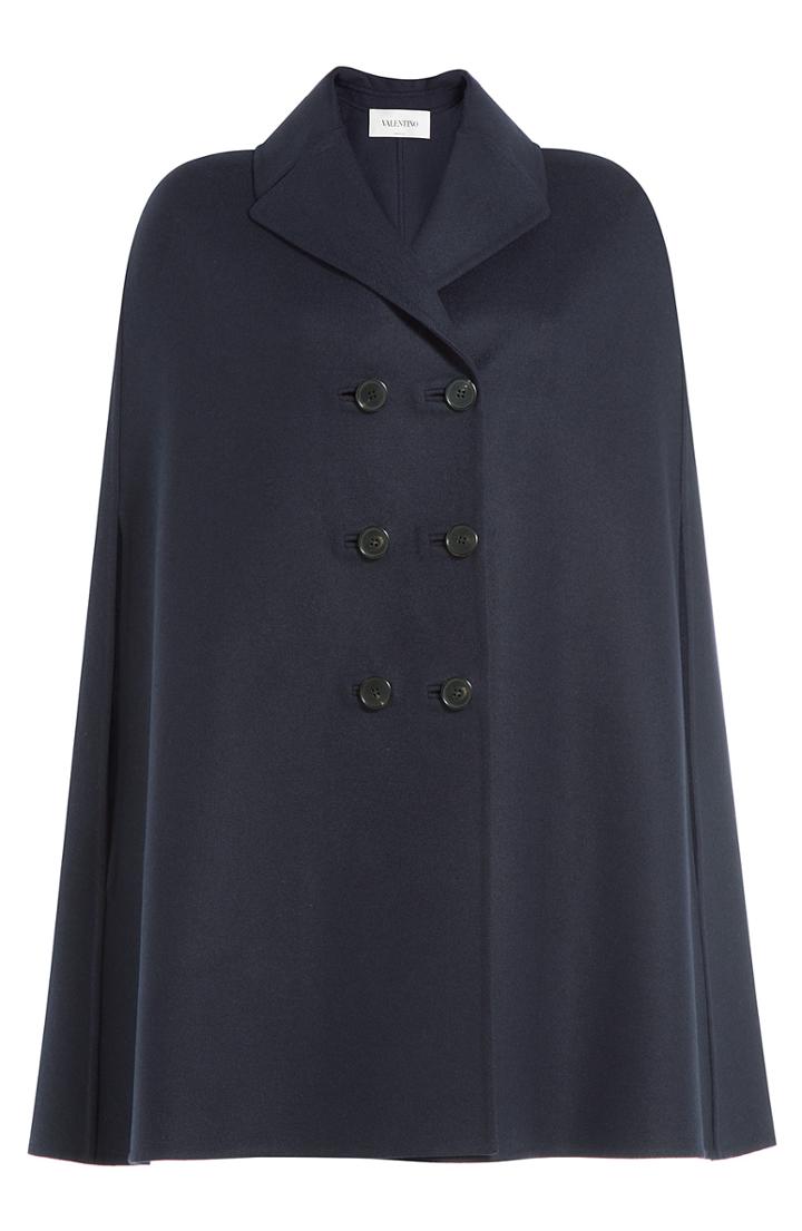 Valentino Virgin Wool Cape