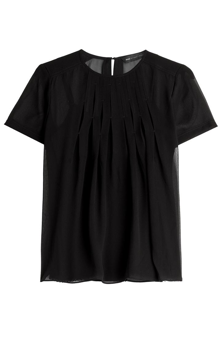 Marc By Marc Jacobs Silk Chiffon Blouse