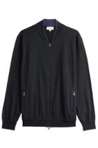 Brioni Brioni Zipped Cotton Jacket - Black