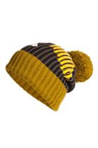 Missoni Missoni Wool Blend Patterned Knit Hat - Multicolored