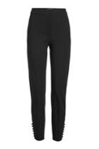 Max Mara Max Mara Cropped Pants With Buttoned Ankles