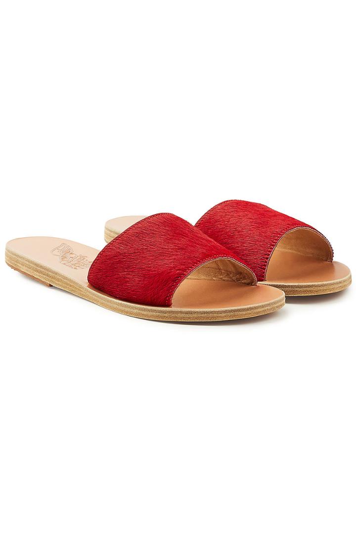 Ancient Greek Sandals Ancient Greek Sandals Taygete Pony Hair Sandals