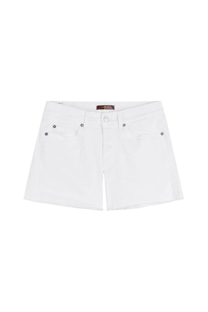 Seven For All Mankind Seven For All Mankind Denim Shorts - White