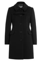 Boutique Moschino Boutique Moschino Wool-cashmere Coat - Black