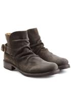 Fiorentini + Baker Fiorentini + Baker Suede Buckle Back Ankle Boots