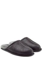 Ugg Australia Ugg Australia Scuff Deco Suede Slippers - Black