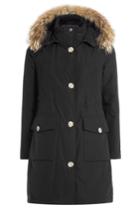 Woolrich Woolrich Long Arctic Down Parka With Fur-trimmed Hood