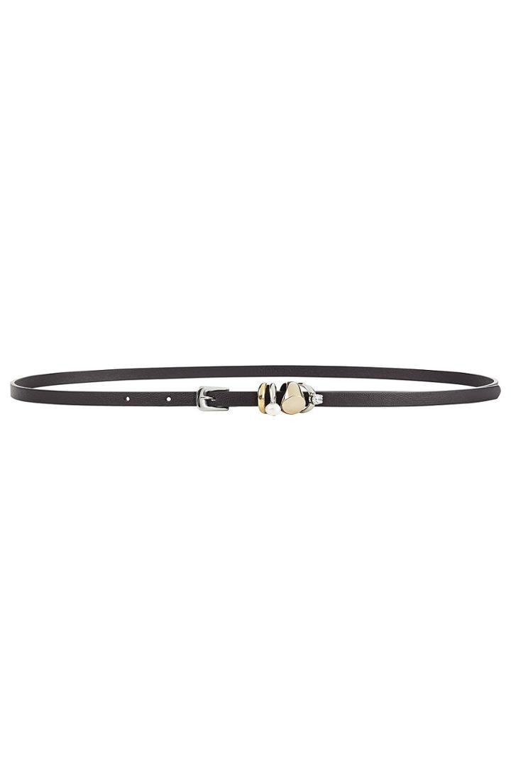 Maison Margiela Maison Margiela Leather Belt With Ring Buckle