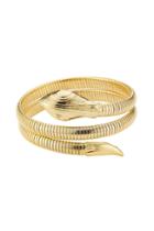 Gas Bijoux Gas Bijoux Serpent 24kt Gold-plated Bracelet