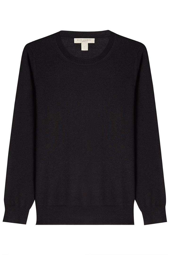 Burberry London Burberry London Merino Wool Pullover - Black