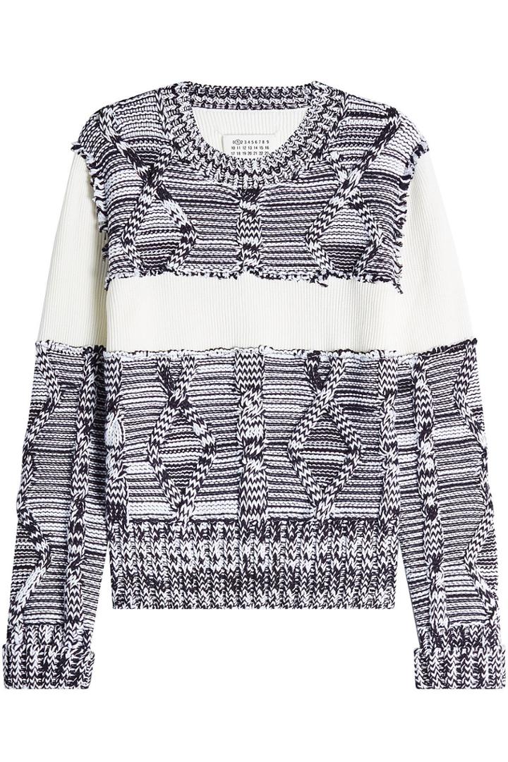 Maison Margiela Maison Margiela Cotton Pullover - White