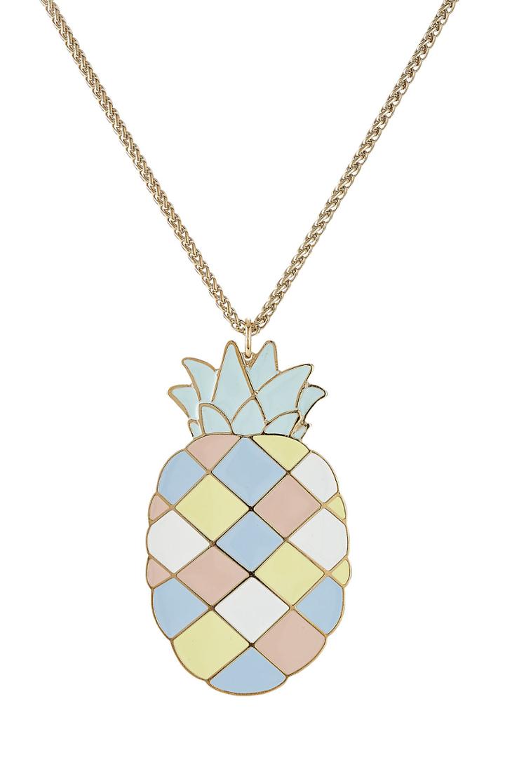Paul & Joe Paul & Joe Pineapple Pendant Necklace - Multicolor