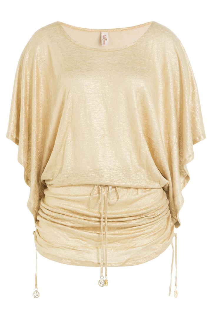 Luli Fama Luli Fama Metallic Tunic