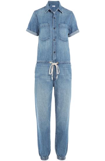 Mother Swings And Picnics Denim Jumpsuit