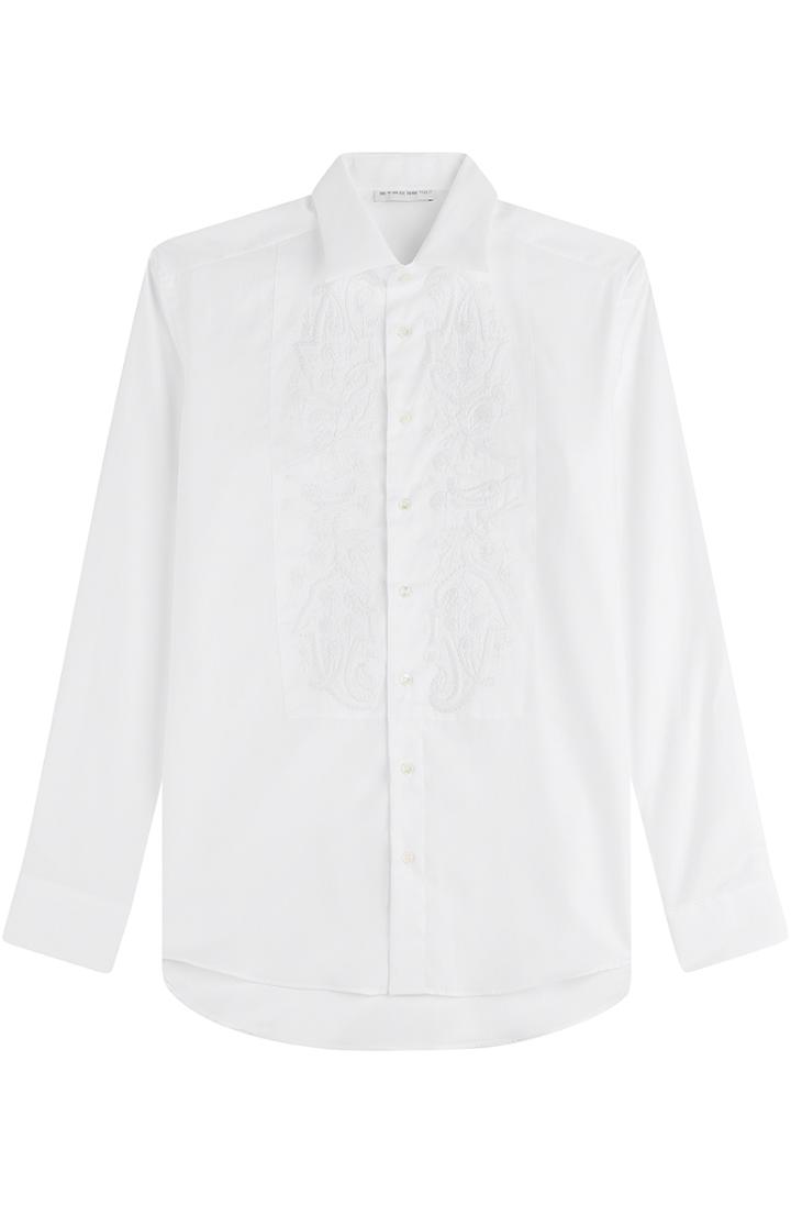 Etro Embroidered Cotton Shirt