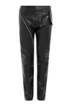 Rick Owens Men Rick Owens Men Leather Pants - Black
