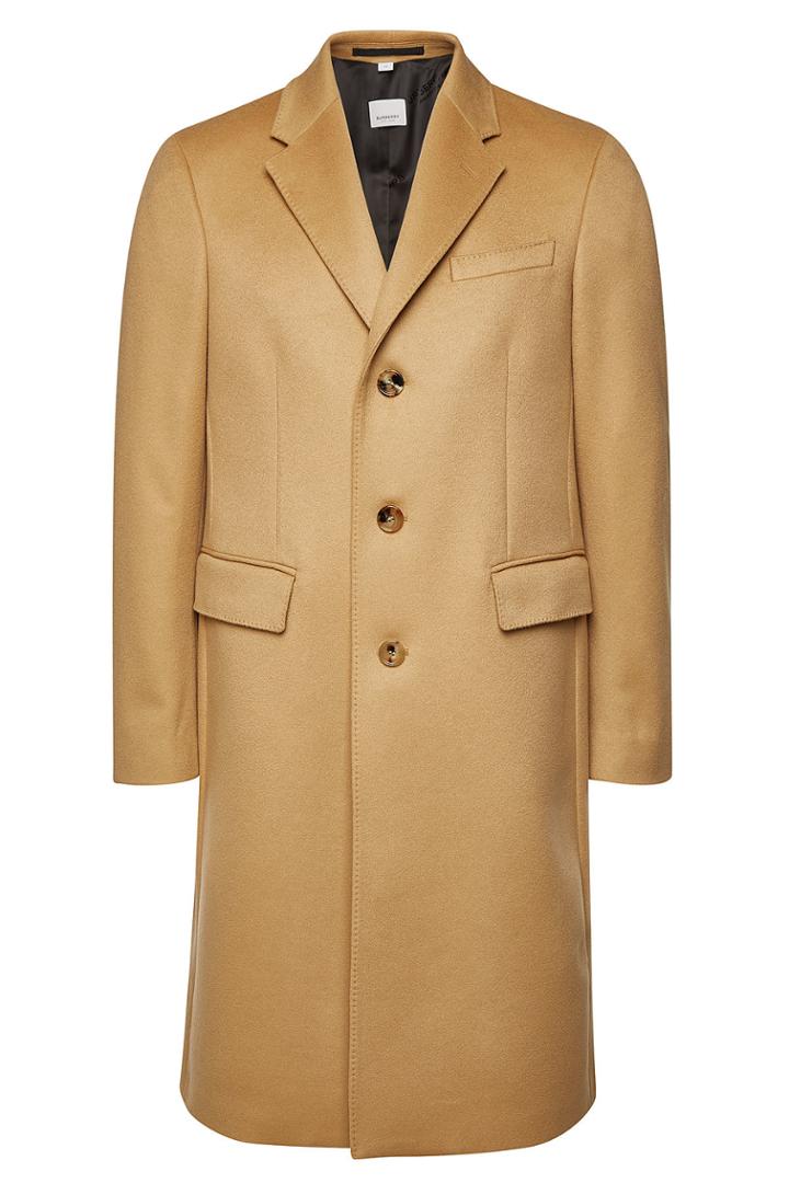 Burberry Burberry Hawkhurst Coat In Wool And Cashmere