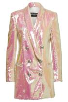 Balmain Balmain Sequin Double-breasted Blazer