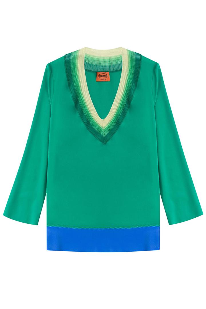 Missoni Missoni Silk-blend Tunic Blouse - None