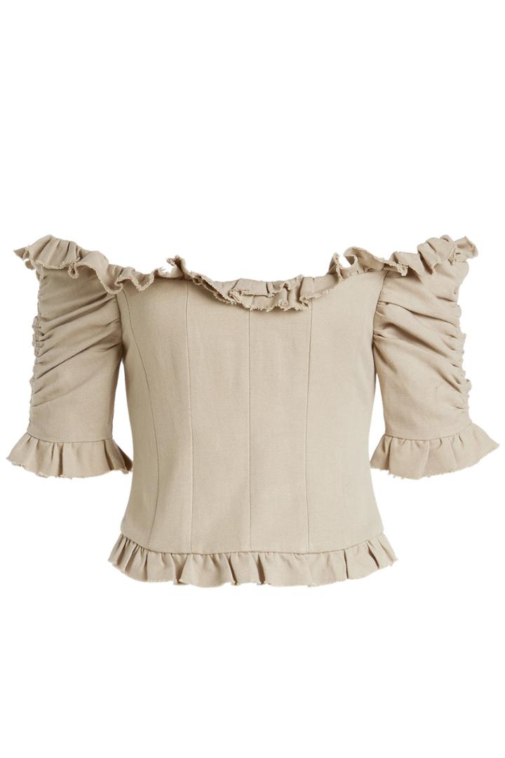 Brock Collection Brock Collection Tao Off-shoulder Blouse