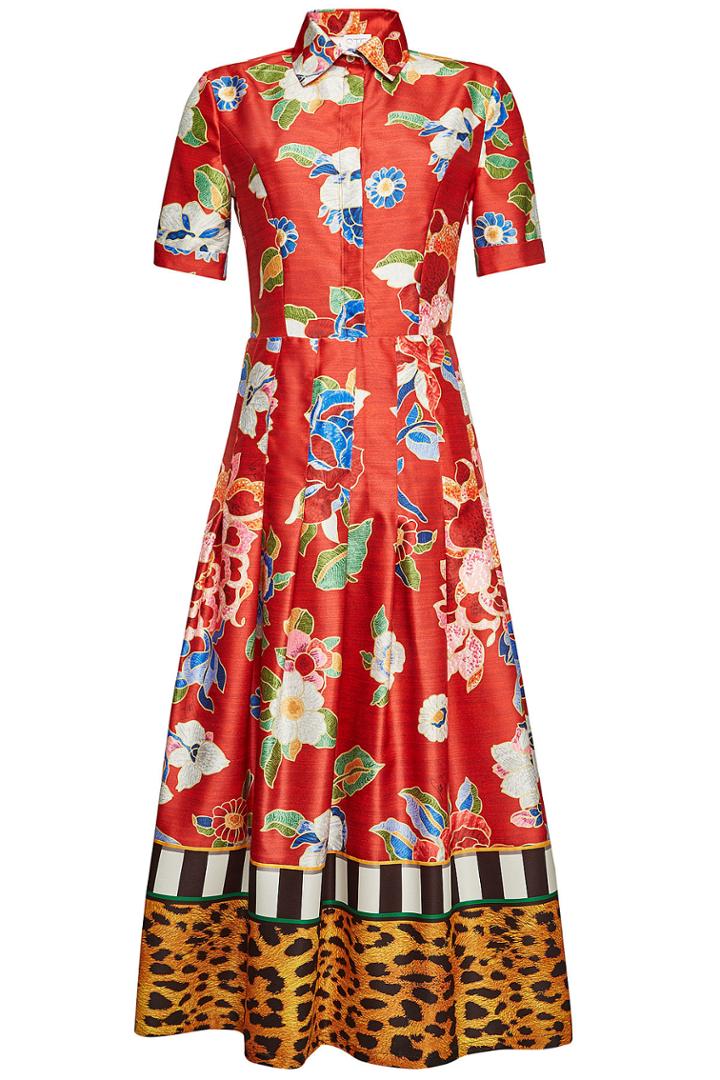 Stella Jean Stella Jean Printed Maxi Dress