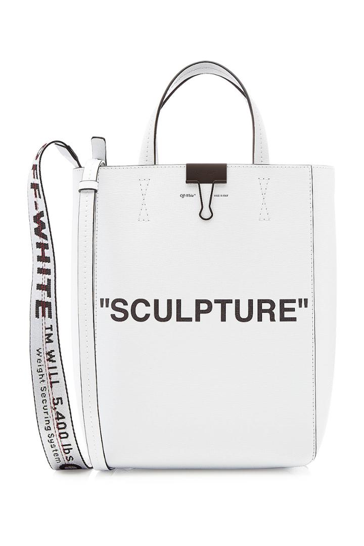 Off-white Off-white Medium Sculpture Leather Tote