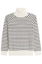 Marc Jacobs Marc Jacobs Striped Wool Turtleneck Pullover - Brown