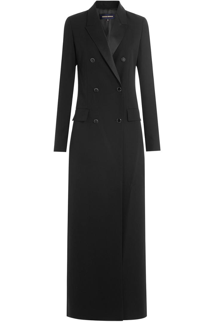 Vanessa Seward Vanessa Seward Virgin Wool Coat With Satin Lapels